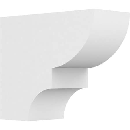 Ekena Millwork Standard Ridgewood Architectural Grade PVC Rafter Tail, 5"W x 10"H X 12"L RFTP05X10X12RID